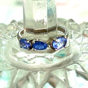 Tanzanite 14KGP Ring
